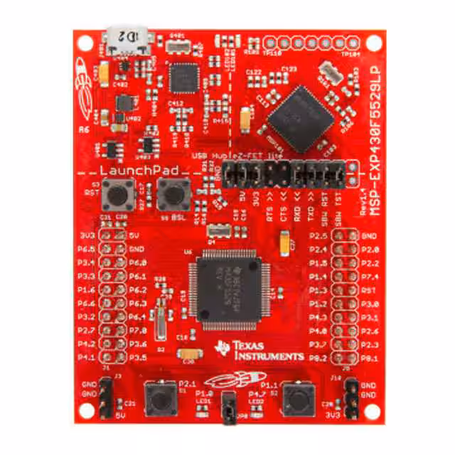 MSP-EXP430F5529LP Texas Instruments  Cartes d'évaluation - Embarquées - MCU DSP